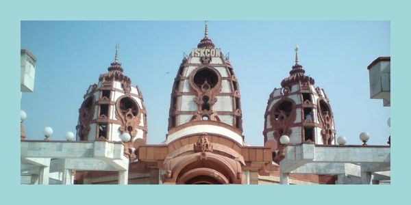 The ISKCON temple Delhi