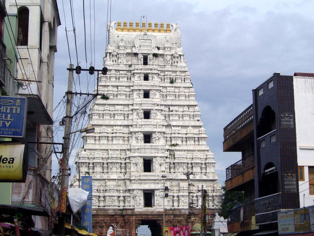 about the srikalahasti temple