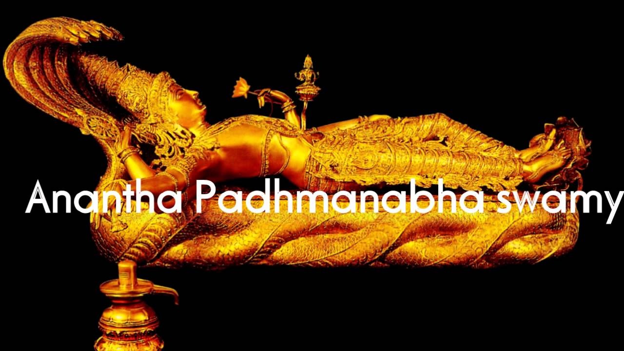 Magnificent Idol Of Lord Padmanabhaswamy ,Thiruvananthapuram Kerala