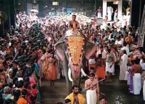 Lord Krishna in the Temple Guruvayur