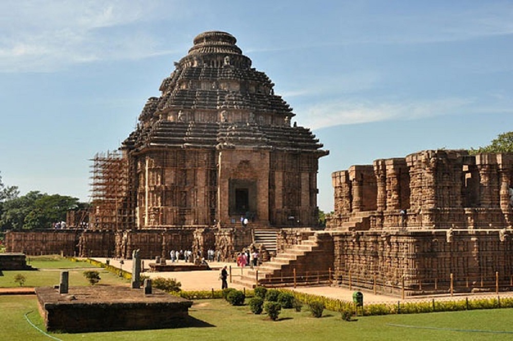 Festival in Konark Temple at Odisha